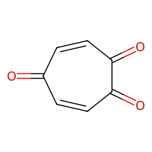3,6-Cycloheptadiene-1,2,5-trione structure