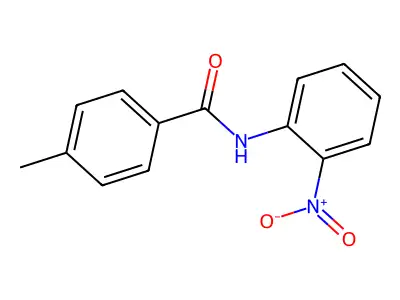 4-methyl-N-(2-nitrophenyl)benzamide structure