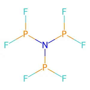 Nitridotriphosphorous hexafluoride structure