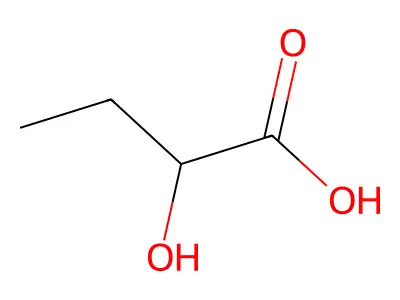 Alpha-Hydroxybutyrate structure