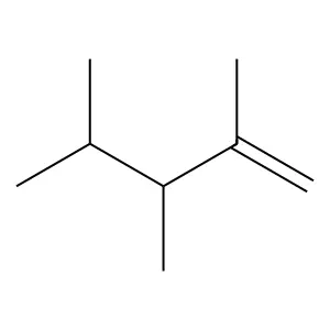 2,3,4-Trimethyl-1-pentene structure