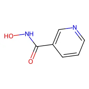 烟酰胺肟酸 structure