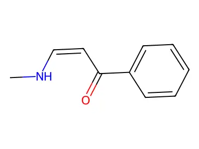 3-(Methylamino)-1-phenylprop-2-en-1-one structure
