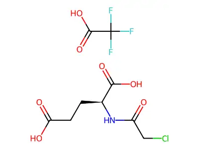 N-(Chloroacetyl)glutamate structure