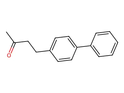 2-Butanone, 4-(1,1'-biphenyl)-4-yl)- structure