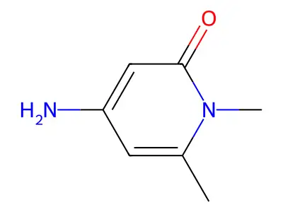4-Amino-1,6-dimethyl-1,2-dihydropyridin-2-one structure