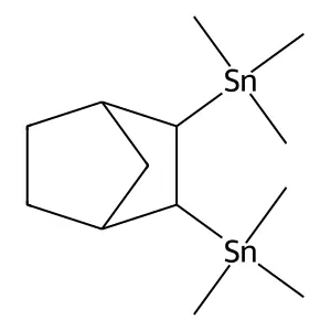 Stannane, bicyclo(2.2.1)heptane-2,3-diylbis(trimethyl-, (2-endo,3-exo)- structure