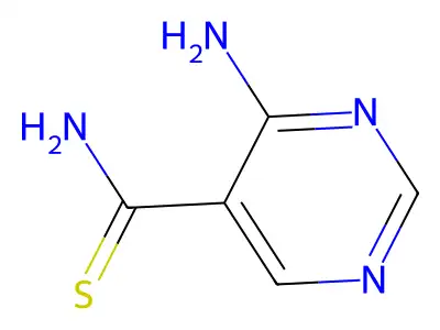 4-Aminopyrimidine-5-carbothioamide structure