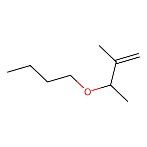 1-Butene, 3-butoxy-2-methyl- structure