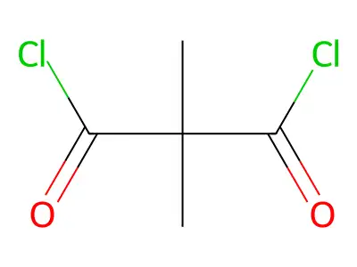 Dimethylmalonyl Dichloride structure