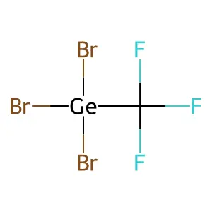 Tribromogermane, trifluoromethyl- structure