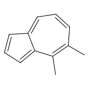 Azulene, 4,5-dimethyl- structure