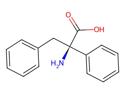 Phenylalanine, alpha-phenyl- structure