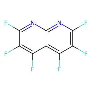 1,8-Naphthyridine,2,3,4,5,6,7-hexafluoro- structure