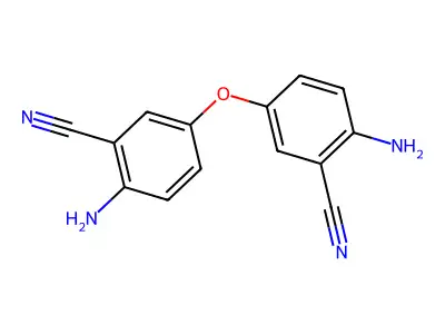Benzonitrile, 3,3'-oxybis[6-amino- structure