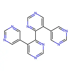 5,5':4',4'':5'',5'''-Quaterpyrimidine structure