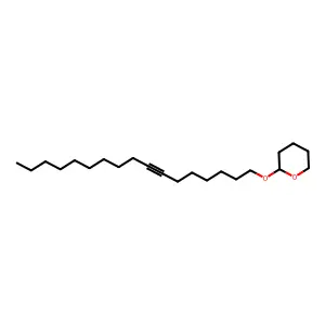 2-(7-Heptadecynyloxy)tetrahydro-2H-pyran structure