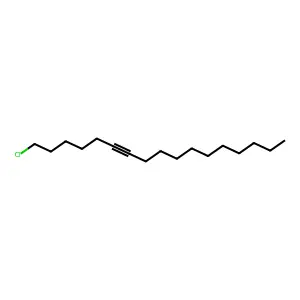 1-Chloro-6-heptadecyne structure