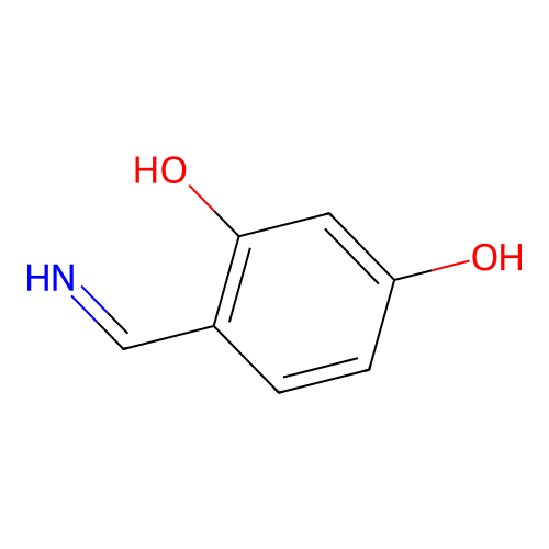 4-Hydroxysalicylaldehyde imine structure