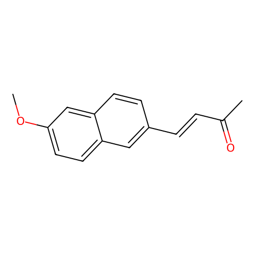 4-(6-Methoxynaphthalen-2-yl)but-3-en-2-one structure