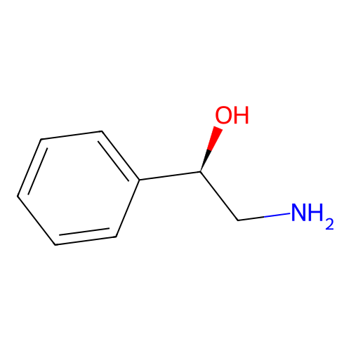 (R)-(-)-2-Amino-1-phenylethanol structure