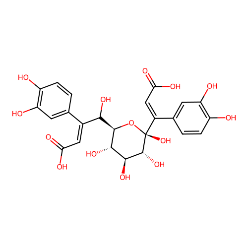 1,6-Dicaffeoyl glucose structure