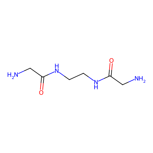 Diglycylethylenediamine structure