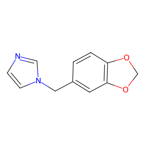 1H-Imidazole, 1-(1,3-benzodioxol-5-ylmethyl)- structure
