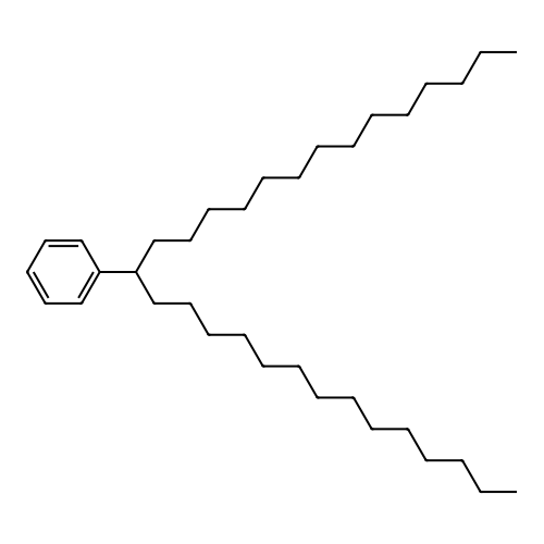 15-Phenylnonacosane structure