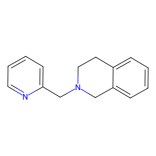 2-(2-Pyridylmethyl)-1,2,3,4-tetrahydroisoquinoline structure
