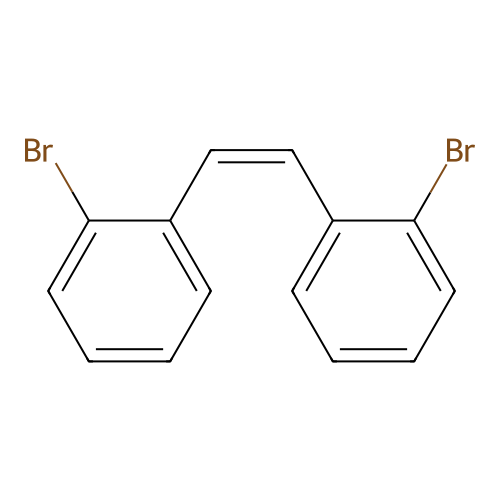 (Z)-2,2'-Dibromostilbene structure