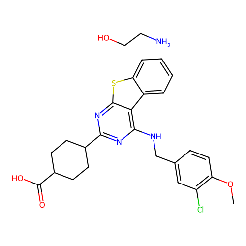 Beminafil ethanolamine structure