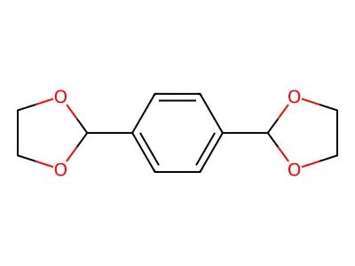 2-[4-(1,3-Dioxolan-2-yl)phenyl]-1,3-dioxolane structure