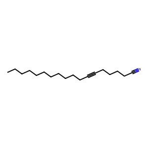 6-Octadecynenitrile structure