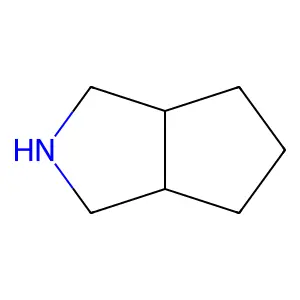 Octahydrocyclopenta(c)pyrrole structure