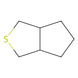 Hexahydro-1H-cyclopenta(c)thiophene structure