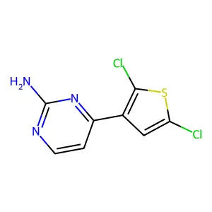 4-(2,5-Dichloro-Thiophen-3-Yl)-Pyrimidin-2-Ylamine structure
