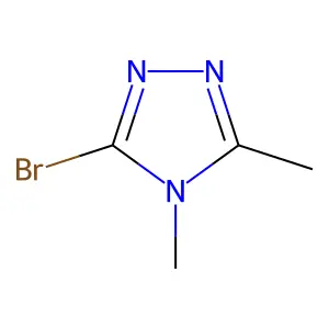 4H-1,2,4-Triazole, 3-bromo-4,5-dimethyl- structure