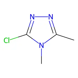 3-chloro-4,5-dimethyl-4H-1,2,4-triazole structure