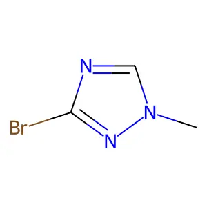 1H-1,2,4-Triazole, 3-bromo-1-methyl- structure
