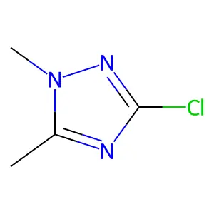 3-Chloro-1,5-dimethyl-1H-1,2,4-triazole structure