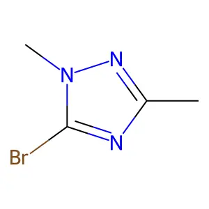 1H-1,2,4-Triazole, 5-bromo-1,3-dimethyl- structure