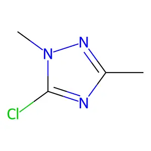 5-Chloro-1,3-dimethyl-1H-1,2,4-triazole structure