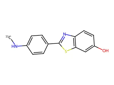 11C-PiB structure