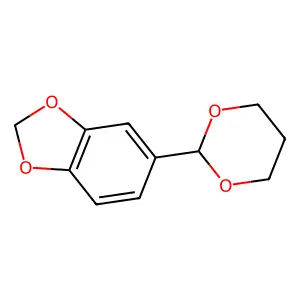 5-(1,3-dioxan-2-yl)-2H-1,3-benzodioxole structure