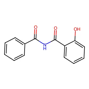 N-Benzoyl-2-hydroxybenzamide structure