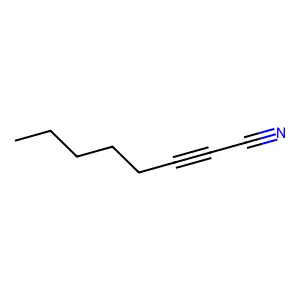 2-辛炔腈 structure