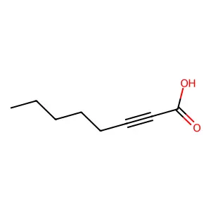 2-辛炔酸 structure