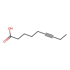 6-壬炔酸 structure