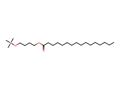 4-Trimethylsilyloxybutyl hexadecanoate structure